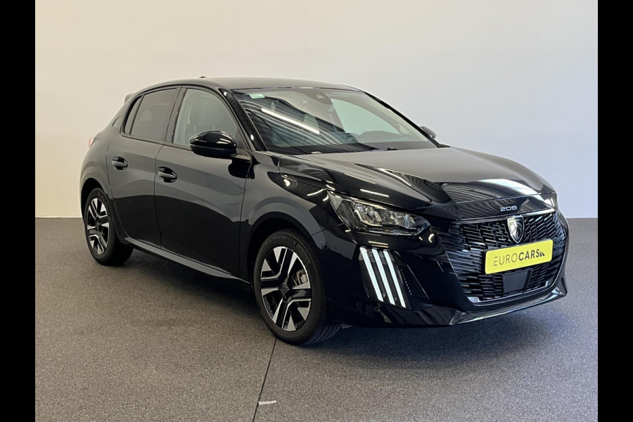 Peugeot 208 Hybrid 100 AUT Allure Navigatie Apple Carplay/ Android Auto Camera Parkeersensoren Adaptive Cruise Control Stoelverwarming Ledverlichting Climate control