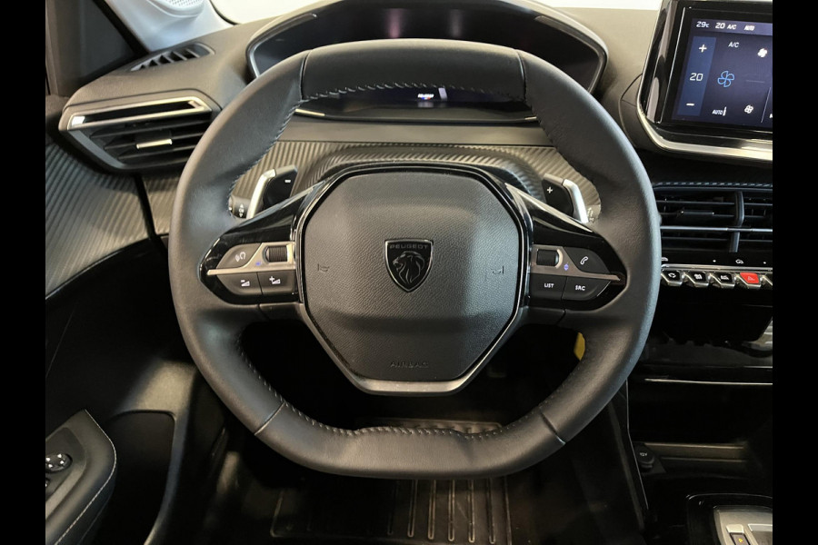 Peugeot 208 Hybrid 100 AUT Allure Navigatie Apple Carplay/ Android Auto Camera Parkeersensoren Adaptive Cruise Control Stoelverwarming Ledverlichting Climate control