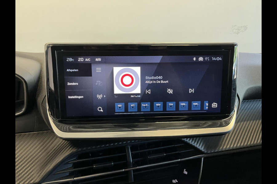 Peugeot 208 Hybrid 100 AUT Allure Navigatie Apple Carplay/ Android Auto Camera Parkeersensoren Adaptive Cruise Control Stoelverwarming Ledverlichting Climate control
