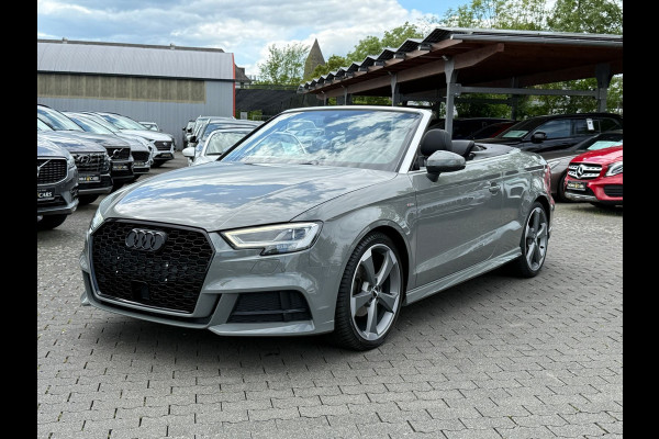 Audi A3 Cabriolet 35 Tfsi S-LINE ** LED, VIRTUAL, HALF-LEDER, ACC, NEKVERW, 19-inch LMV ** ZEER EXCL. UNFALLFREI ** ** INFORMEER OOK NAAR ONZE AANTREKKELIJKE FINANCIAL-LEASE TARIEVEN **