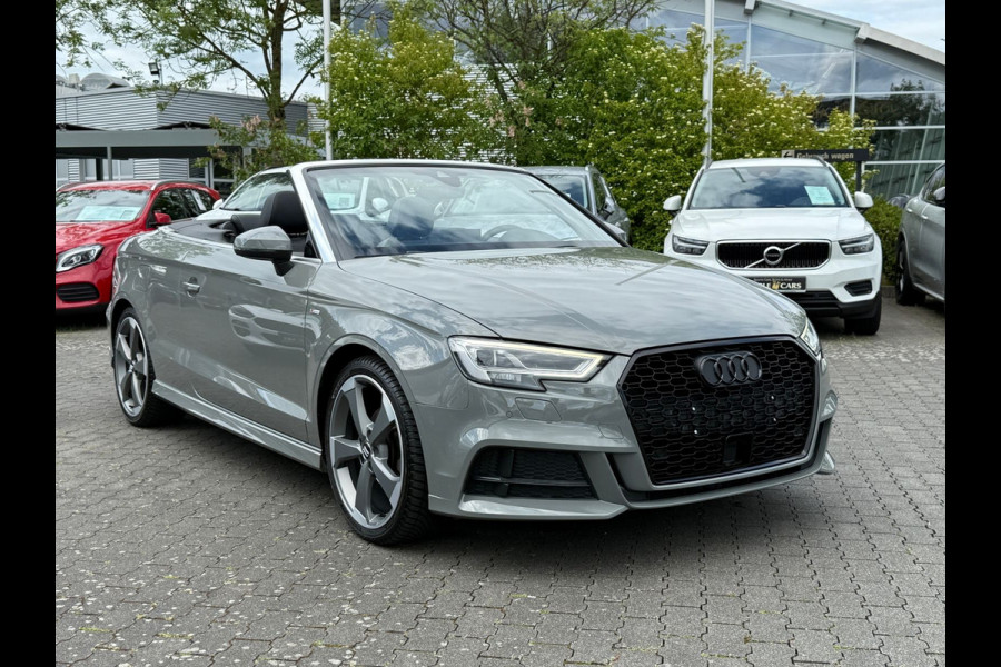 Audi A3 Cabriolet 35 Tfsi S-LINE ** LED, VIRTUAL, HALF-LEDER, ACC, NEKVERW, 19-inch LMV ** ZEER EXCL. UNFALLFREI ** ** INFORMEER OOK NAAR ONZE AANTREKKELIJKE FINANCIAL-LEASE TARIEVEN **