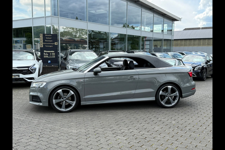 Audi A3 Cabriolet 35 Tfsi S-LINE ** LED, VIRTUAL, HALF-LEDER, ACC, NEKVERW, 19-inch LMV ** ZEER EXCL. UNFALLFREI ** ** INFORMEER OOK NAAR ONZE AANTREKKELIJKE FINANCIAL-LEASE TARIEVEN **