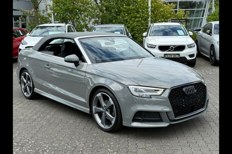 Audi A3 Cabriolet 35 Tfsi S-LINE ** LED, VIRTUAL, HALF-LEDER, ACC, NEKVERW, 19-inch LMV ** ZEER EXCL. UNFALLFREI ** ** INFORMEER OOK NAAR ONZE AANTREKKELIJKE FINANCIAL-LEASE TARIEVEN **