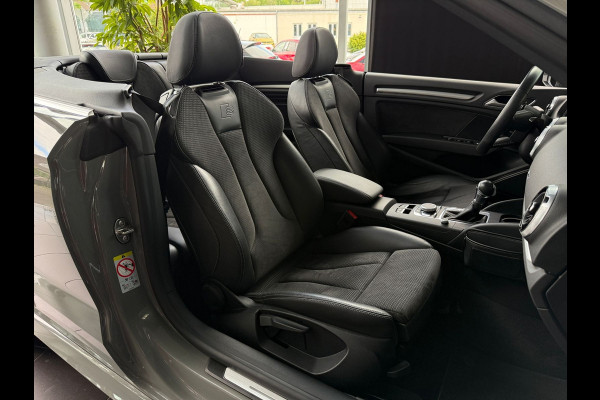 Audi A3 Cabriolet 35 Tfsi S-LINE ** LED, VIRTUAL, HALF-LEDER, ACC, NEKVERW, 19-inch LMV ** ZEER EXCL. UNFALLFREI ** ** INFORMEER OOK NAAR ONZE AANTREKKELIJKE FINANCIAL-LEASE TARIEVEN **