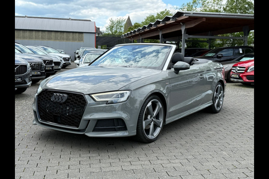 Audi A3 Cabriolet 35 Tfsi S-LINE ** LED, VIRTUAL, HALF-LEDER, ACC, NEKVERW, 19-inch LMV ** ZEER EXCL. UNFALLFREI ** ** INFORMEER OOK NAAR ONZE AANTREKKELIJKE FINANCIAL-LEASE TARIEVEN **