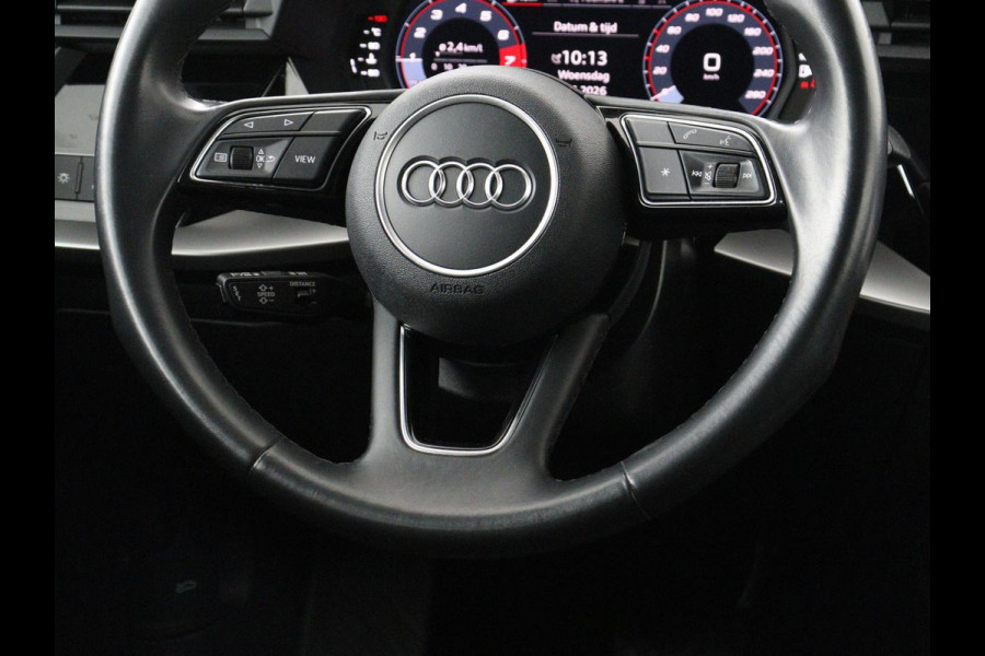 Audi A3 30 TFSI Advanced edition | Stoelverwarming | Adaptive cruise | Carplay | Sportstoelen | Virtual Cockpit | Navigatie | Full LED | Parkeerhulp | Climate control | Bluetooth