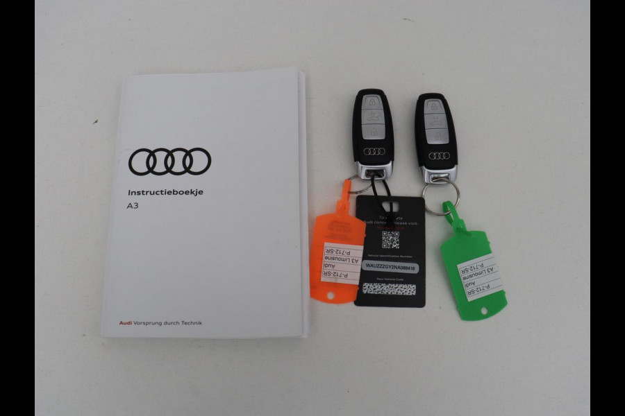 Audi A3 30 TFSI Advanced edition | Stoelverwarming | Adaptive cruise | Carplay | Sportstoelen | Virtual Cockpit | Navigatie | Full LED | Parkeerhulp | Climate control | Bluetooth