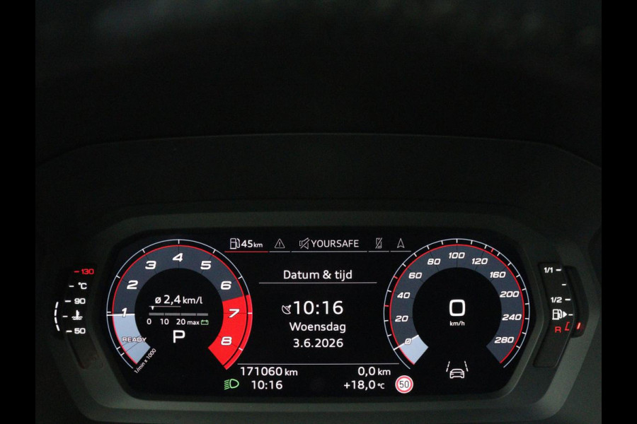 Audi A3 30 TFSI Advanced edition | Stoelverwarming | Adaptive cruise | Carplay | Sportstoelen | Virtual Cockpit | Navigatie | Full LED | Parkeerhulp | Climate control | Bluetooth