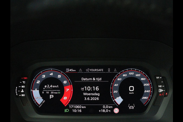 Audi A3 30 TFSI Advanced edition | Stoelverwarming | Adaptive cruise | Carplay | Sportstoelen | Virtual Cockpit | Navigatie | Full LED | Parkeerhulp | Climate control | Bluetooth