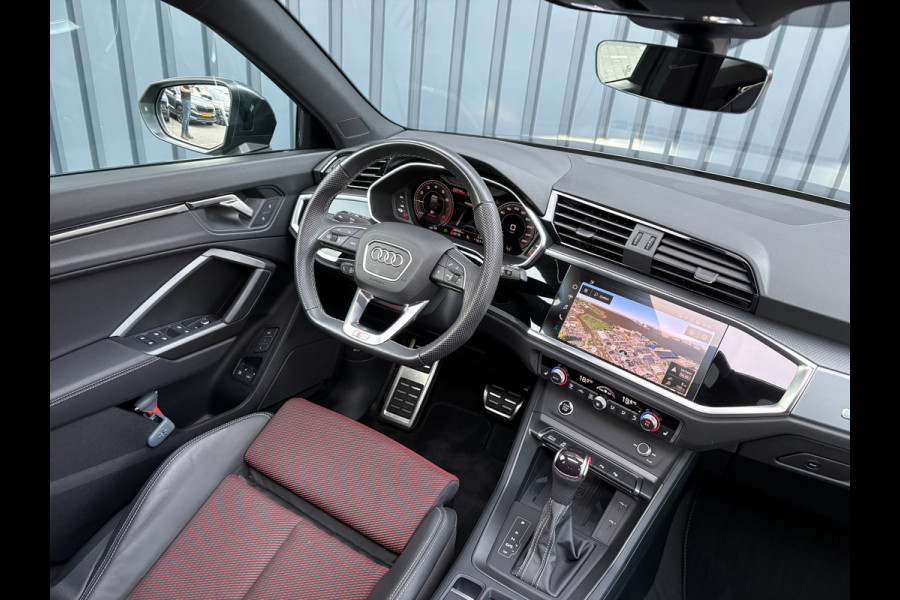 Audi Q3 Sportback 45 TFSI e S-Line | Pano | Trekhaak wegkl. | Memory Seats | Sonos | 360 Camera | 20'' | Prijs Rijklaar!!