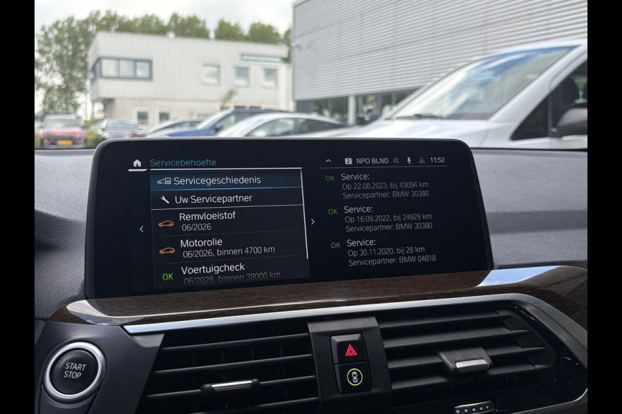 BMW X3 xDrive30e 292pk PHEV | Leder | Panoramadak | Harman Kardon | 360 camera | Memoryseat | Elek. achterklep | Stoelverwarming | Winterset