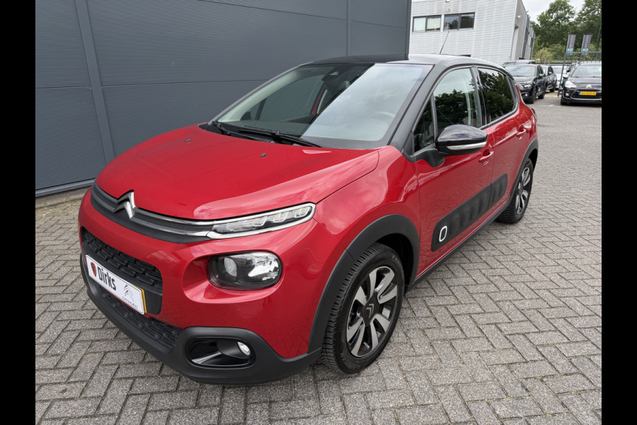 Citroën C3 82pk Shine (Camera - Navigatie via APP - Automatische Airco - Parkeersensoren - Lichtmetalen velgen - Apple Carplay)