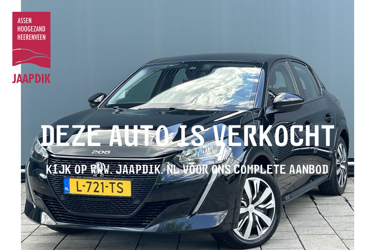 Peugeot e-208 BWJ 2021 | EV 136PK Active 50 kWh | CLIMATE CONTR | CARPLAY | CRUISE | DAB+ |