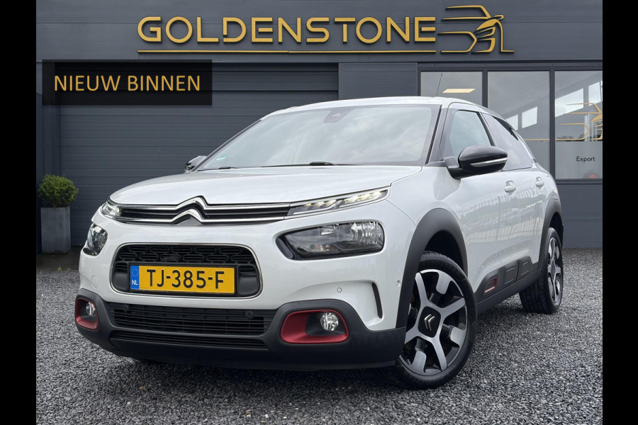 Citroën C4 Cactus 1.2 PureTech Shine 131pk,6 Bak,D-riem vv in 204,Pano,Trekhaak,Camera,Navi,Dodehoek,Keyless,Clima,Cruise,N.A.P,Recent beurt gehad,Pdc V+A,Lm velgen,Apk tot 06-2027