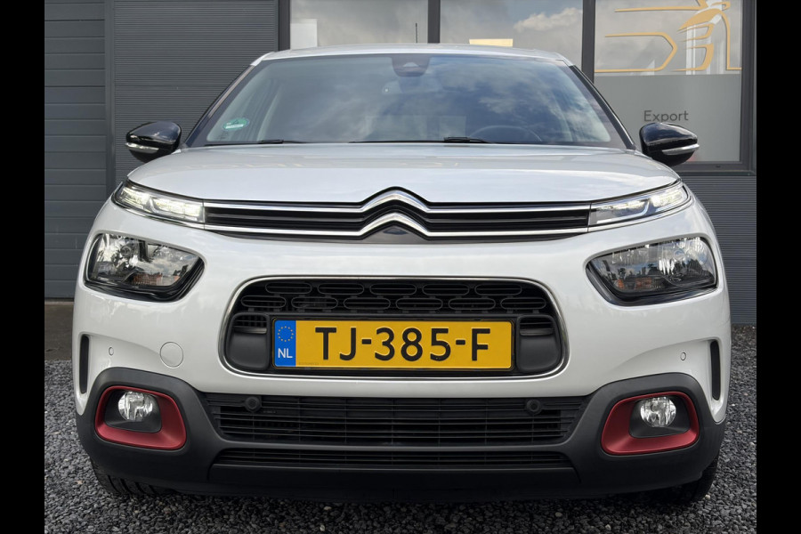 Citroën C4 Cactus 1.2 PureTech Shine 131pk,6 Bak,D-riem vv in 204,Pano,Trekhaak,Camera,Navi,Dodehoek,Keyless,Clima,Cruise,N.A.P,Recent beurt gehad,Pdc V+A,Lm velgen,Apk tot 06-2027