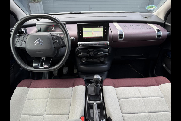 Citroën C4 Cactus 1.2 PureTech Shine 131pk,6 Bak,D-riem vv in 204,Pano,Trekhaak,Camera,Navi,Dodehoek,Keyless,Clima,Cruise,N.A.P,Recent beurt gehad,Pdc V+A,Lm velgen,Apk tot 06-2027