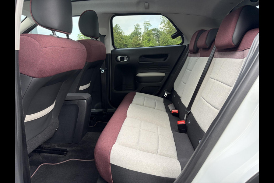 Citroën C4 Cactus 1.2 PureTech Shine 131pk,6 Bak,D-riem vv in 204,Pano,Trekhaak,Camera,Navi,Dodehoek,Keyless,Clima,Cruise,N.A.P,Recent beurt gehad,Pdc V+A,Lm velgen,Apk tot 06-2027