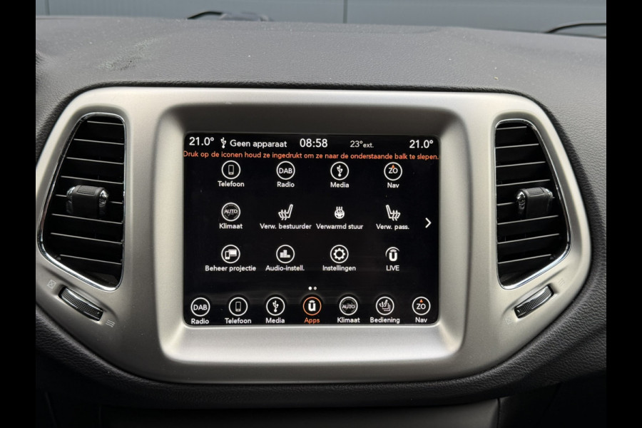 Jeep Compass 1.4 MultiAir Opening Edition Plus | Navigatie | Leder | Beats audio | Stoel + stuurwiel verwarming