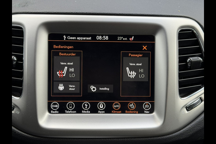 Jeep Compass 1.4 MultiAir Opening Edition Plus | Navigatie | Leder | Beats audio | Stoel + stuurwiel verwarming