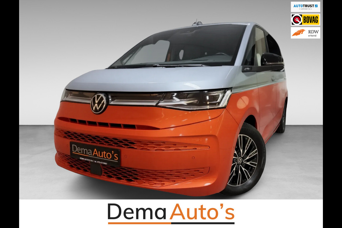 Volkswagen Multivan 1.4 eHybrid BULLI ADAPTIVE-ONDERSTEL/STOELMASSAGE+VENTILATIE/LEDER/H-KARDON/H-UP/DAB/TREKH/CARPLAY///