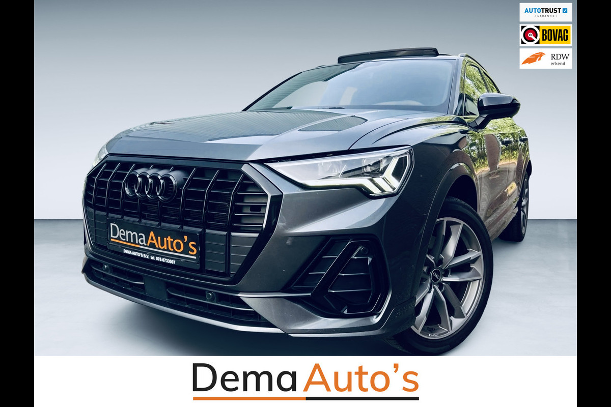 Audi Q3 45 TFSI e S edition S-LINE BLACK-LINE SOH-TEST/PANO/SFEERVERL/NAVI/V-COCKPIT/DAB/ECC/PDC/CRUISE///