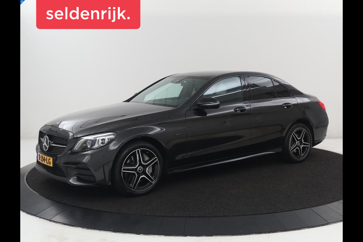 Mercedes-Benz C-Klasse 300e Business Solution AMG Limited | SOH 82,2% | 360 Camera | Stoelverwarming | Leder/Alcantara | Carplay | Matrix LED | Navigatie | Cruise control | Park Assist | Sfeerverlichting | PHEV | Plug In