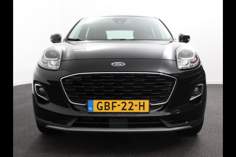Ford Puma 1.0 EcoBoost 125pk MHEV Titanium Navigatie Apple Carplay/Android Auto Climate Control Led Parkeer sensoren Stoel en stuurverwarming