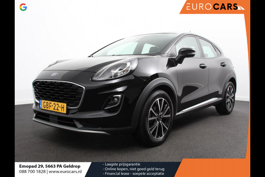Ford Puma 1.0 EcoBoost 125pk MHEV Titanium Navigatie Apple Carplay/Android Auto Climate Control Led Parkeer sensoren Stoel en stuurverwarming