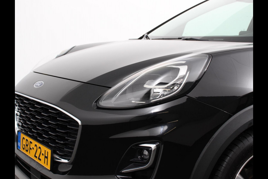 Ford Puma 1.0 EcoBoost 125pk MHEV Titanium Navigatie Apple Carplay/Android Auto Climate Control Led Parkeer sensoren Stoel en stuurverwarming