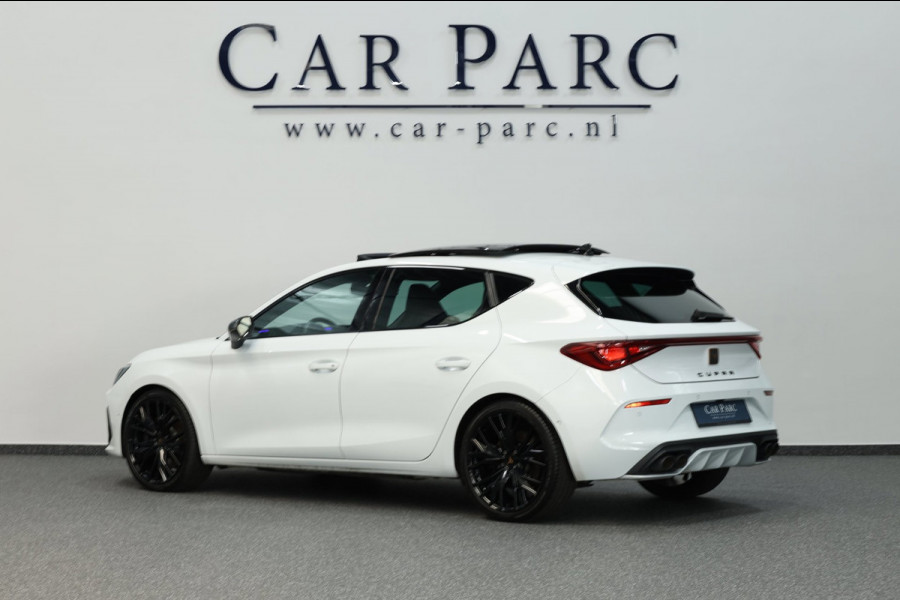 CUPRA Leon 2.0 TSI VZ 300+PK LED/VIRTUAL/SFEER/PANO/HALF LEER+S.VERWARMING+MEMORY/19"/CAM/ACC/ECC/12 MDN GARANTIE!