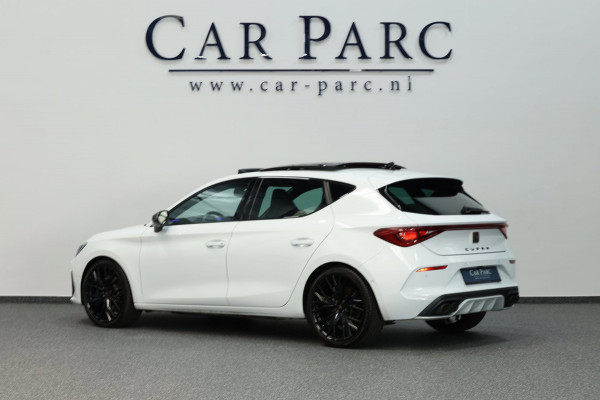 CUPRA Leon 2.0 TSI VZ 300+PK LED/VIRTUAL/SFEER/PANO/HALF LEER+S.VERWARMING+MEMORY/19"/CAM/ACC/ECC/12 MDN GARANTIE!