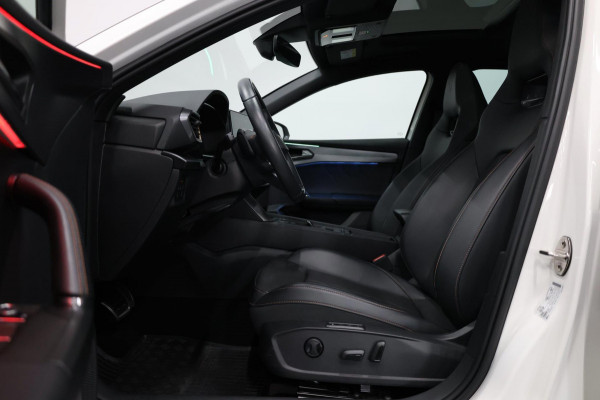 CUPRA Leon 2.0 TSI VZ 300+PK LED/VIRTUAL/SFEER/PANO/HALF LEER+S.VERWARMING+MEMORY/19"/CAM/ACC/ECC/12 MDN GARANTIE!