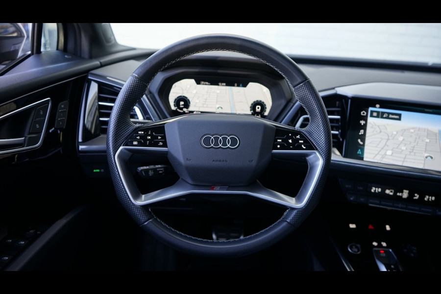 Audi Q4 e-tron 35 S-Line 55 kWh ACC|SONOS|MEMORY|HEADUP|PANORAMA|CAMERA|NAVIGATIE|KEYLESS|HALF LEDER