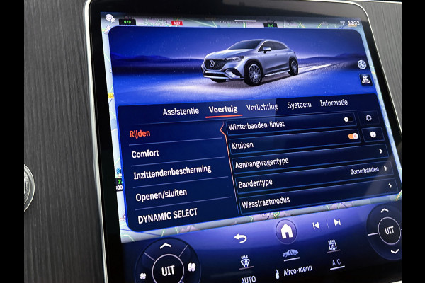 Mercedes-Benz EQE SUV 300 Business Edition 91 kWh 21 inch. lichtmetalen velgen | Navigatie | Panoramadak | Parking support met camera | Inclusief 24 maanden MB Certified garantie voor Europa.