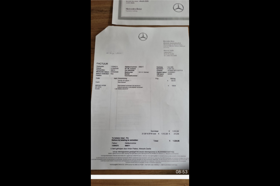 Mercedes-Benz GLA GLA 200 Leer/Trekhaak/19inch/Mobiliteitsgarantie tot 4-2027 Premium-pakket/Parkeerpakket/new model