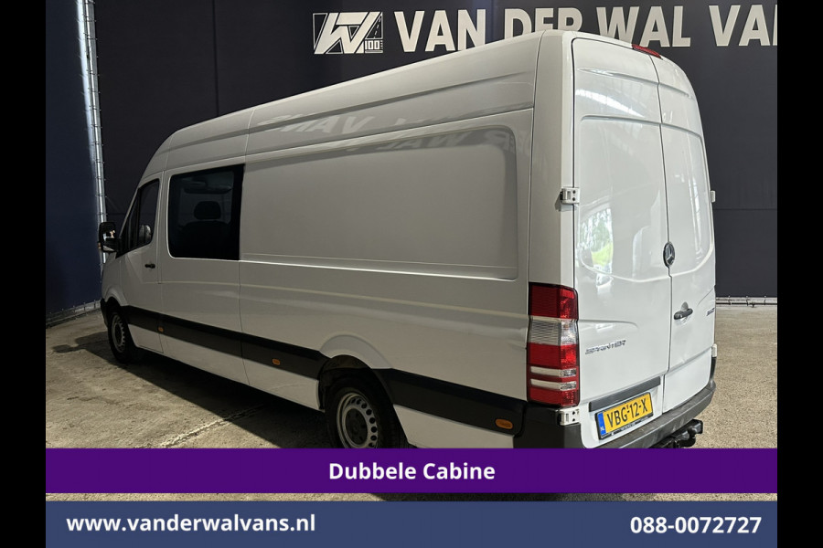 Mercedes-Benz Sprinter 314 CDI 143pk L3H2 Dubbele Cabine Euro6 Airco | 7-Zits | Trekhaak Sidebars