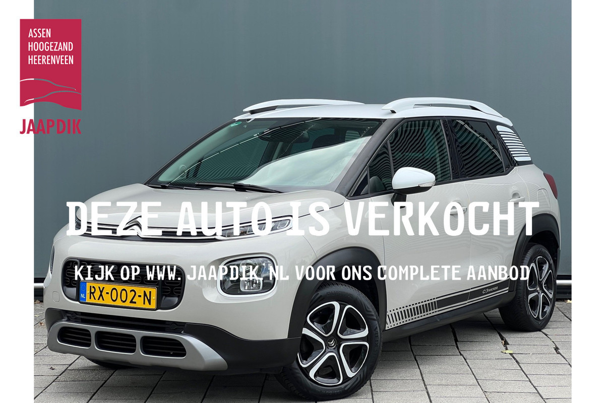 Citroën C3 Aircross BWJ 2018 | 1.2T 111PK S&S Feel AUTOMAAT | TREKHAAK | CLIMATE CONTROL | CRUISE CONTR | DONKER GLAS | PDC | CARPLAY |