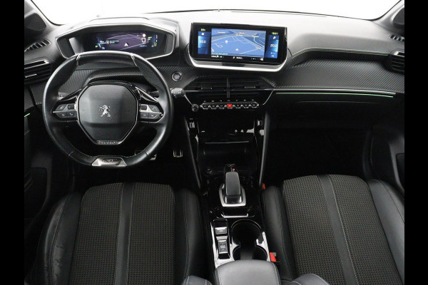Peugeot e-208 EV GT 350 50 kWh | SOH 89,8% | Half leder | Camera | Carplay | Navigatie | Side Assist | Sportstoelen | Full LED | Parkeerhulp | DAB | Climate control | Bluetooth | Cruise control