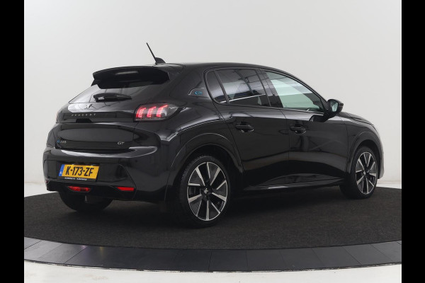 Peugeot e-208 EV GT 350 50 kWh | SOH 89,8% | Half leder | Camera | Carplay | Navigatie | Side Assist | Sportstoelen | Full LED | Parkeerhulp | DAB | Climate control | Bluetooth | Cruise control