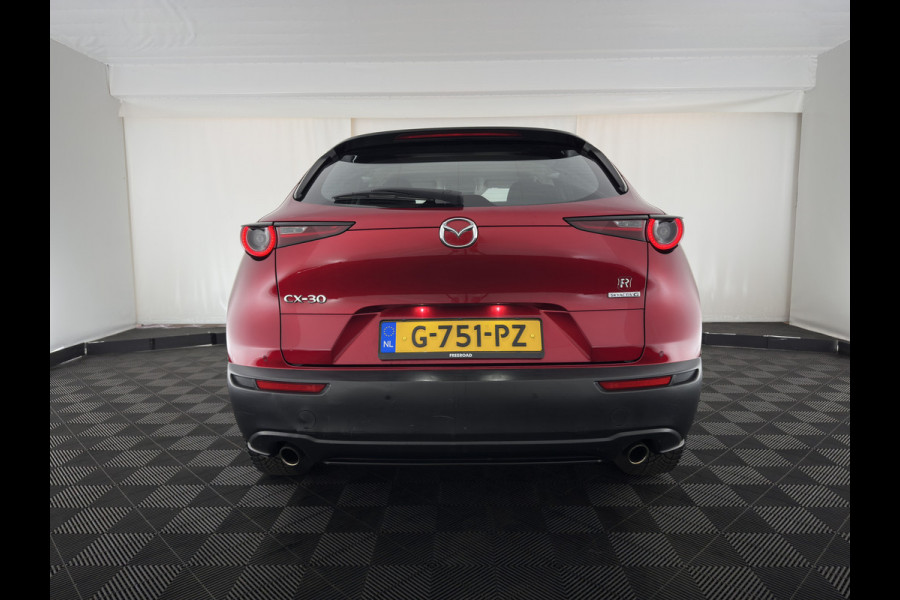 Mazda CX-30 2.0 e-SkyActiv-G M Hybrid (INCL.BTW) *HEAD-UP | FULLL-LED | ADAPTIVE-CRUISE | BLINDSPOT | COMFORT-SEATS | ECC | PDC | CRUISE | 16''ALU*