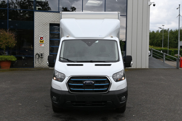 Ford E-Transit 390L Trend Bakwagen met Dhollandia laadklep Navigatie met camera, Zijdeur