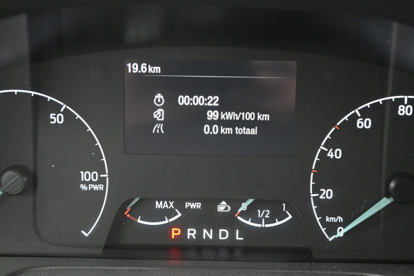 Ford E-Transit 390L Trend Bakwagen met Dhollandia laadklep Navigatie met camera, Zijdeur
