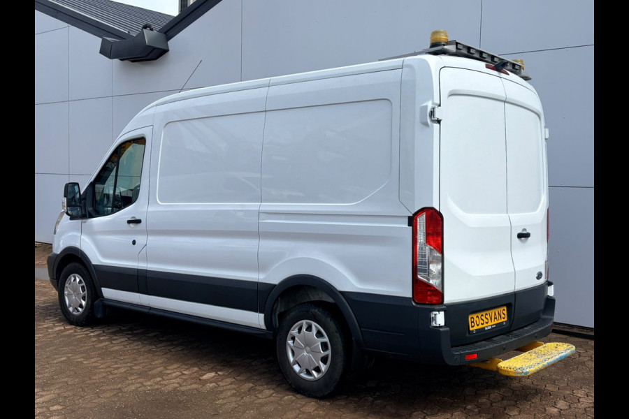 Ford Transit 2.0 TDCI 130PK Airco Cruise Control Parkeersensoren Stoelverwarming Zwaailampen Kastwand Inbouw