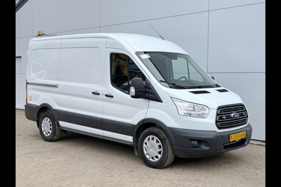 Ford Transit 2.0 TDCI 130PK Airco Cruise Control Parkeersensoren Stoelverwarming Zwaailampen Kastwand Inbouw
