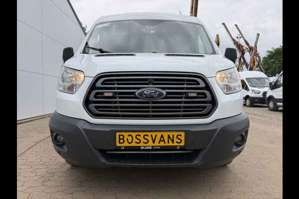 Ford Transit 2.0 TDCI 130PK Airco Cruise Control Parkeersensoren Stoelverwarming Zwaailampen Kastwand Inbouw