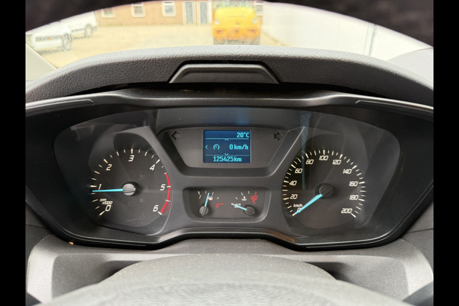 Ford Transit 2.0 TDCI 130PK Airco Cruise Control Parkeersensoren Stoelverwarming Zwaailampen Kastwand Inbouw