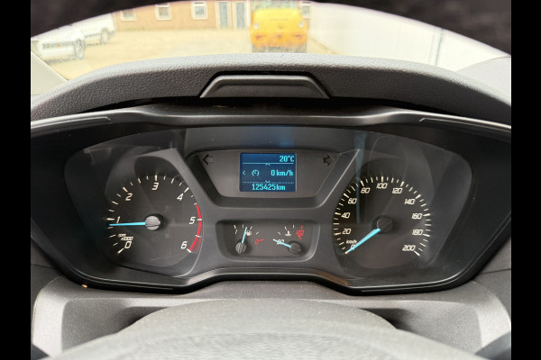Ford Transit 2.0 TDCI 130PK Airco Cruise Control Parkeersensoren Stoelverwarming Zwaailampen Kastwand Inbouw