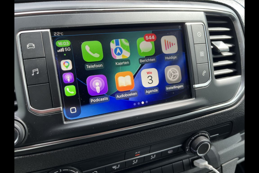 Peugeot Expert 2.0 BlueHDI 120pk L3 Premium 3p Lease €287 p/m, Imperiaal, Airco, Carplay, Camera, PDC, Cruise controle, Onderhoudshistorie aanwezig