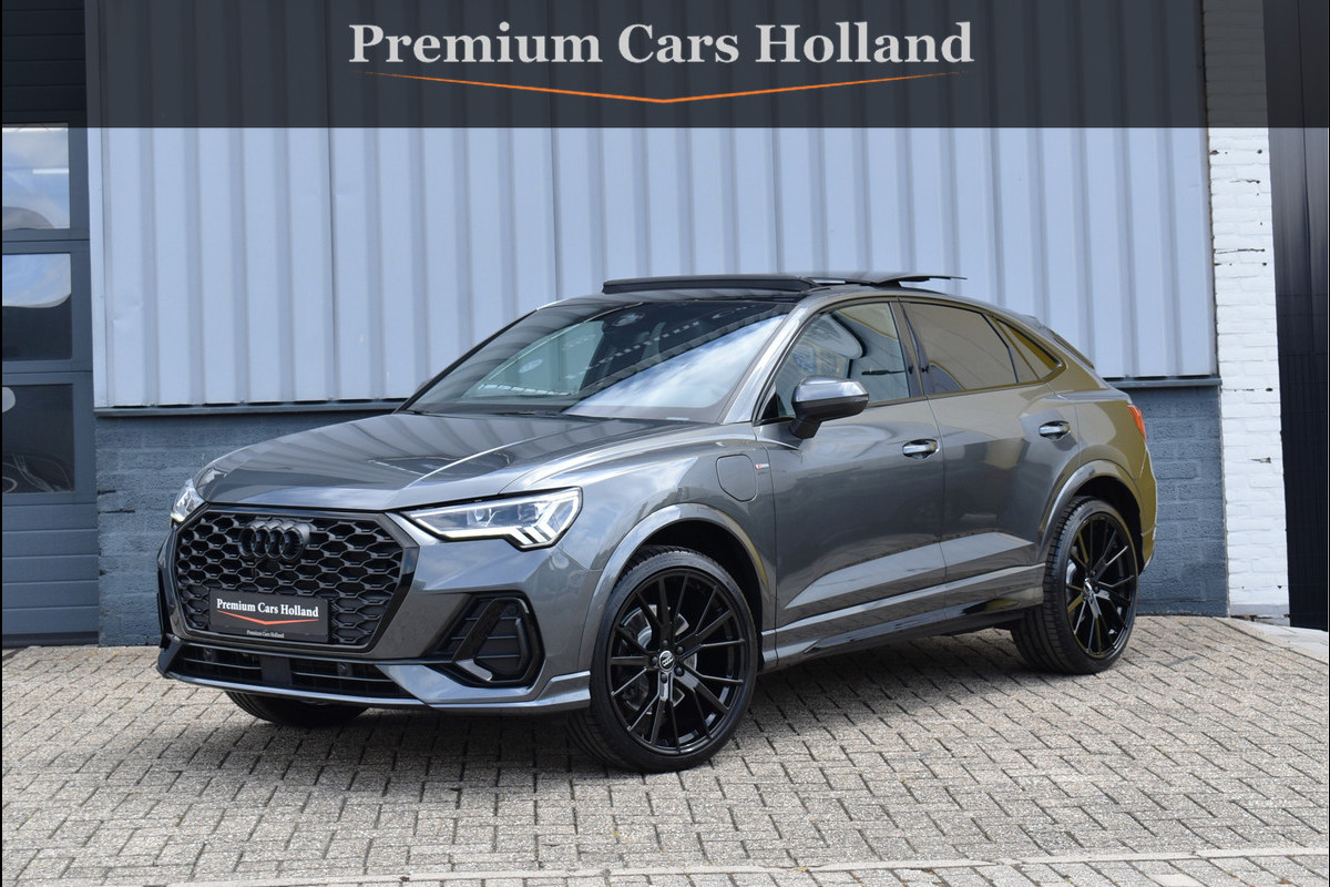 Audi Q3 Sportback 45 TFSI e S-Line 245 Pk Pano Navi Sfeer Leder ACC Keyless Camera