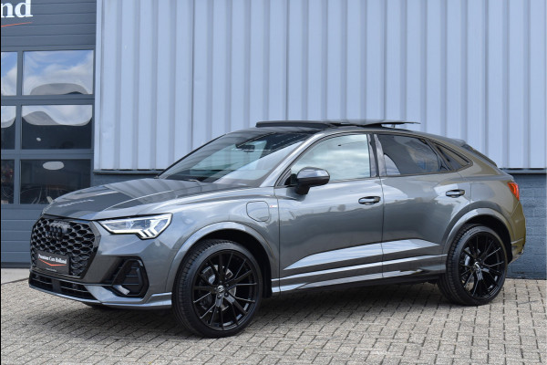 Audi Q3 Sportback 45 TFSI e S-Line 245 Pk Pano Navi Sfeer Leder ACC Keyless Camera